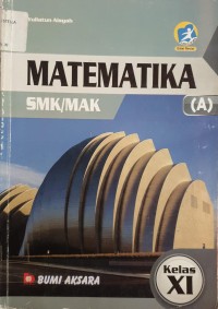 Image of Matematika Kelas XI SMK K-13 Rev