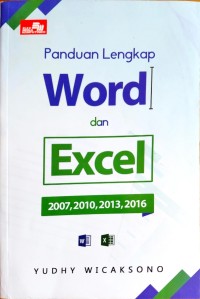 Image of Panduan Lengkap dan Excel 2007, 2010, 2013, 2016