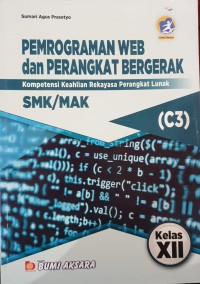 Image of Pemrograman Web & Perangkat Bergerak XII